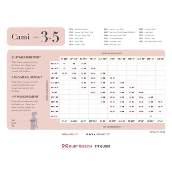 RUBY RIBBON Ultimate Cami In Pale Sz 38 #3056 - Picture 5 of 5